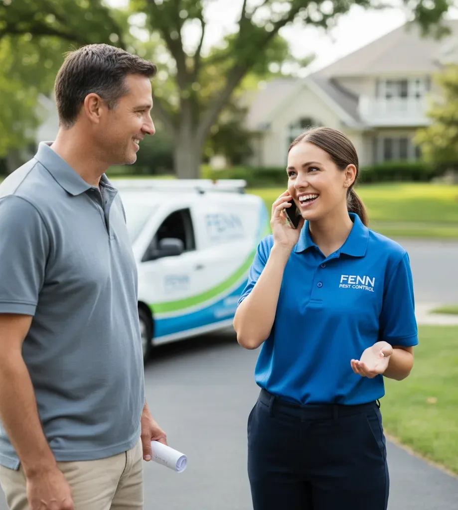 Fenn Pest Control customer support in Fishers